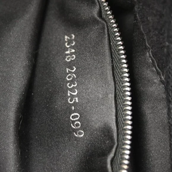 Fendi Black Cashmere Mamma Baguette Handbag 2348-26325-099 126278 - Picture 10 of 10